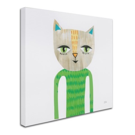 Trademark Fine Art Melissa Averinos 'Cool Cats III' Canvas Art, 14x14 WAP01254-C1414GG